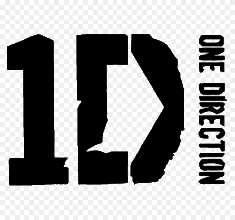 One Direction 1d Logo, Symbol, Number, Text, Recycling Symbol Png Image