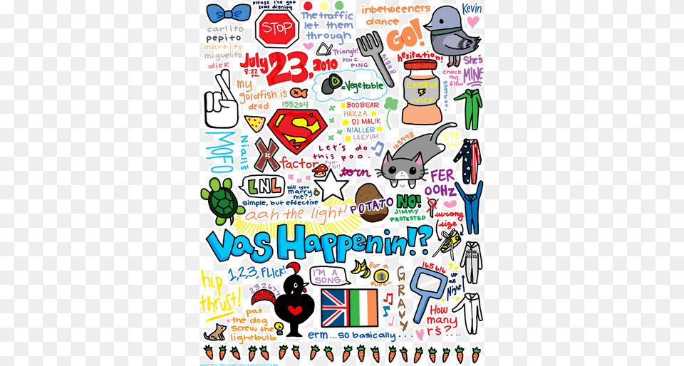 One Direction Desenho Kiss You, Sticker, Advertisement, Art, Collage Free Png Download