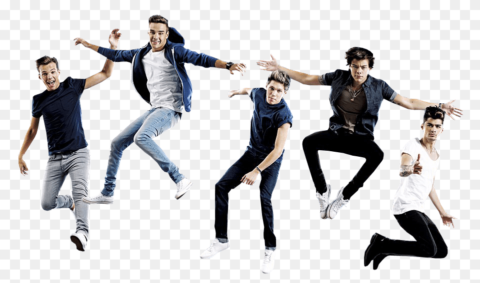 One Direction Jumping Transparent, Person, Dancing, Leisure Activities, Adult Free Png