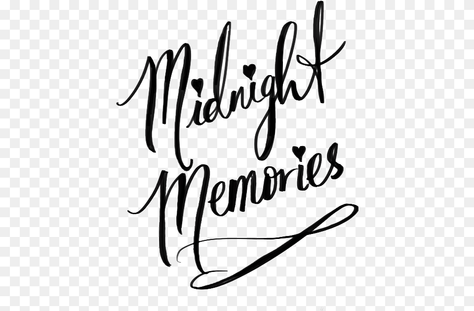 One Direction Midnight Memories And 1d One Direction Midnight Memories Tumblr Lyrics, Handwriting, Text, Calligraphy, Festival Png Image