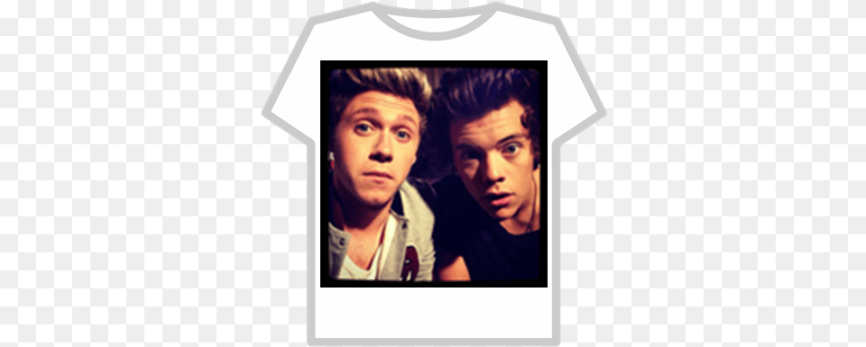 One Direction Narry T Shirt Roblox Roblox T Shirts Halloween, T-shirt, Clothing, Face, Head Free Png