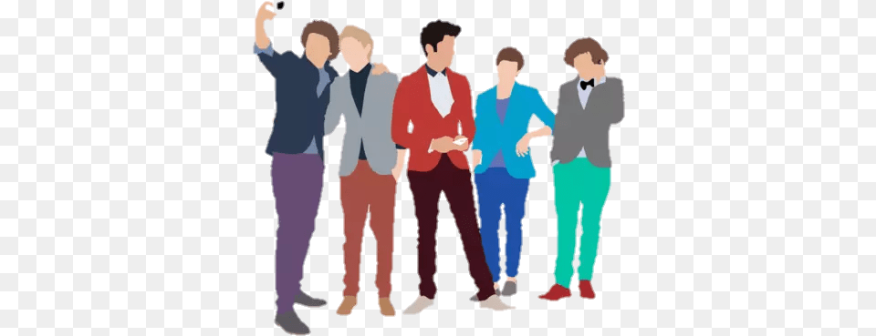 One Direction Tumblr One Direction Vector, Walking, Clothing, Suit, Formal Wear Free Transparent Png