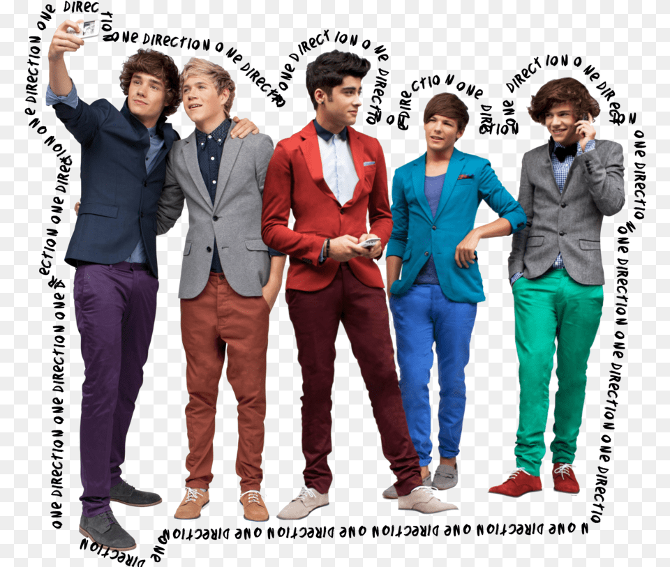 One Direction Without Zayn Little Photo One Direction, Suit, Jacket, Pants, People Free Png Download