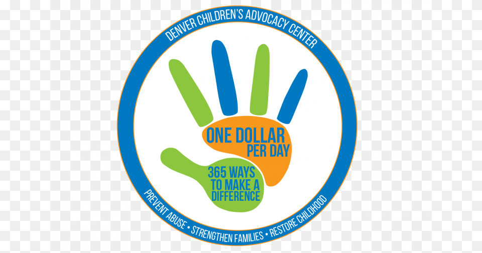 One Dollar A Day 365 Ways To Make A Difference Circle, Cutlery, Spoon, Logo, Disk Free Transparent Png