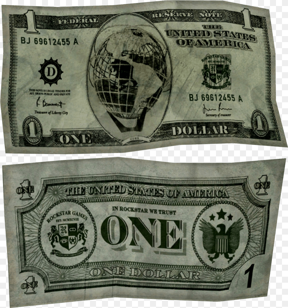 One Dollar Gtav One Dollar Bill, Money Free Png Download