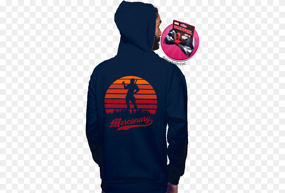 One Fancy Deadpool Bundle Hunter Sun Set T Shirt, Sweatshirt, Clothing, Hood, Hoodie Png Image