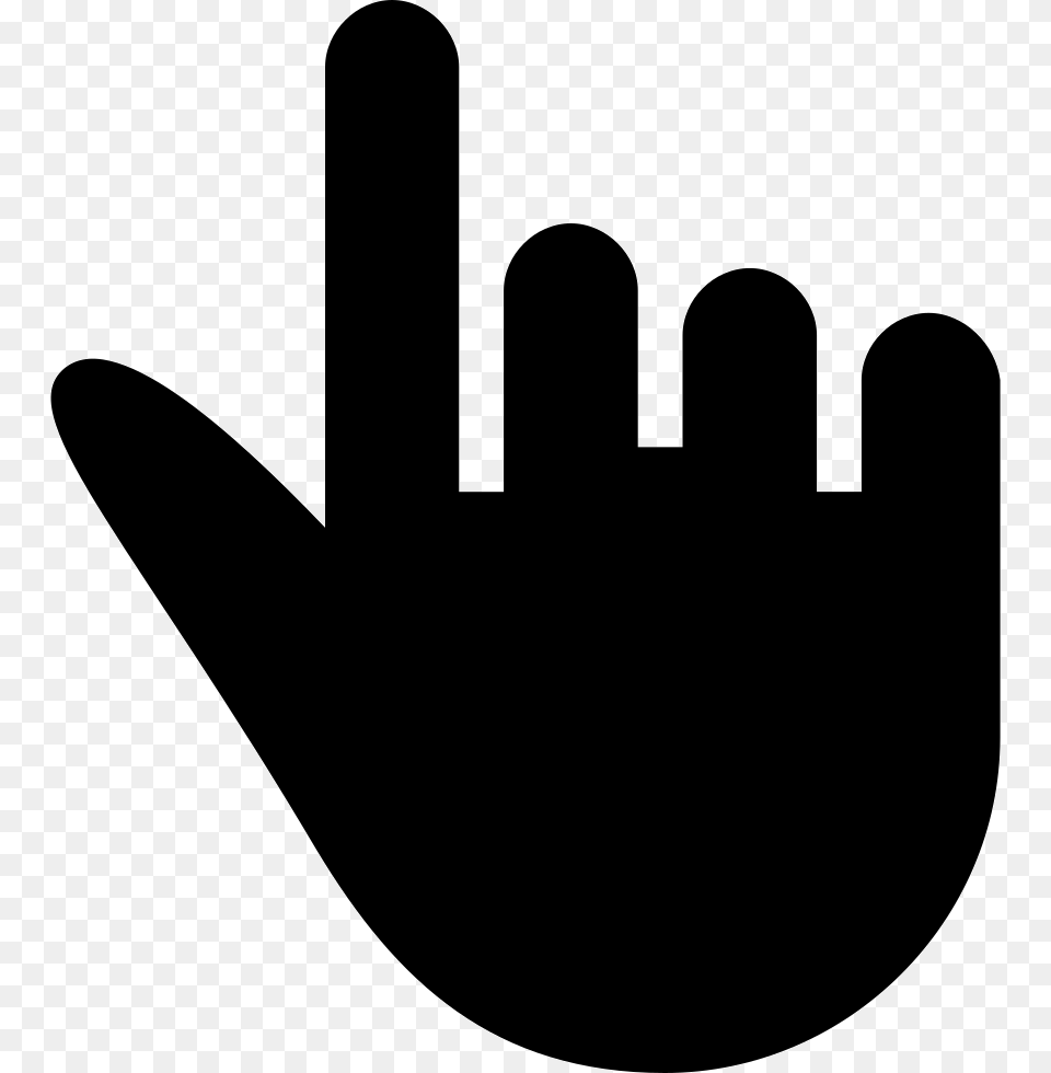 One Finger Pointing Mao Rock, Cutlery, Fork, Silhouette, Clothing Png