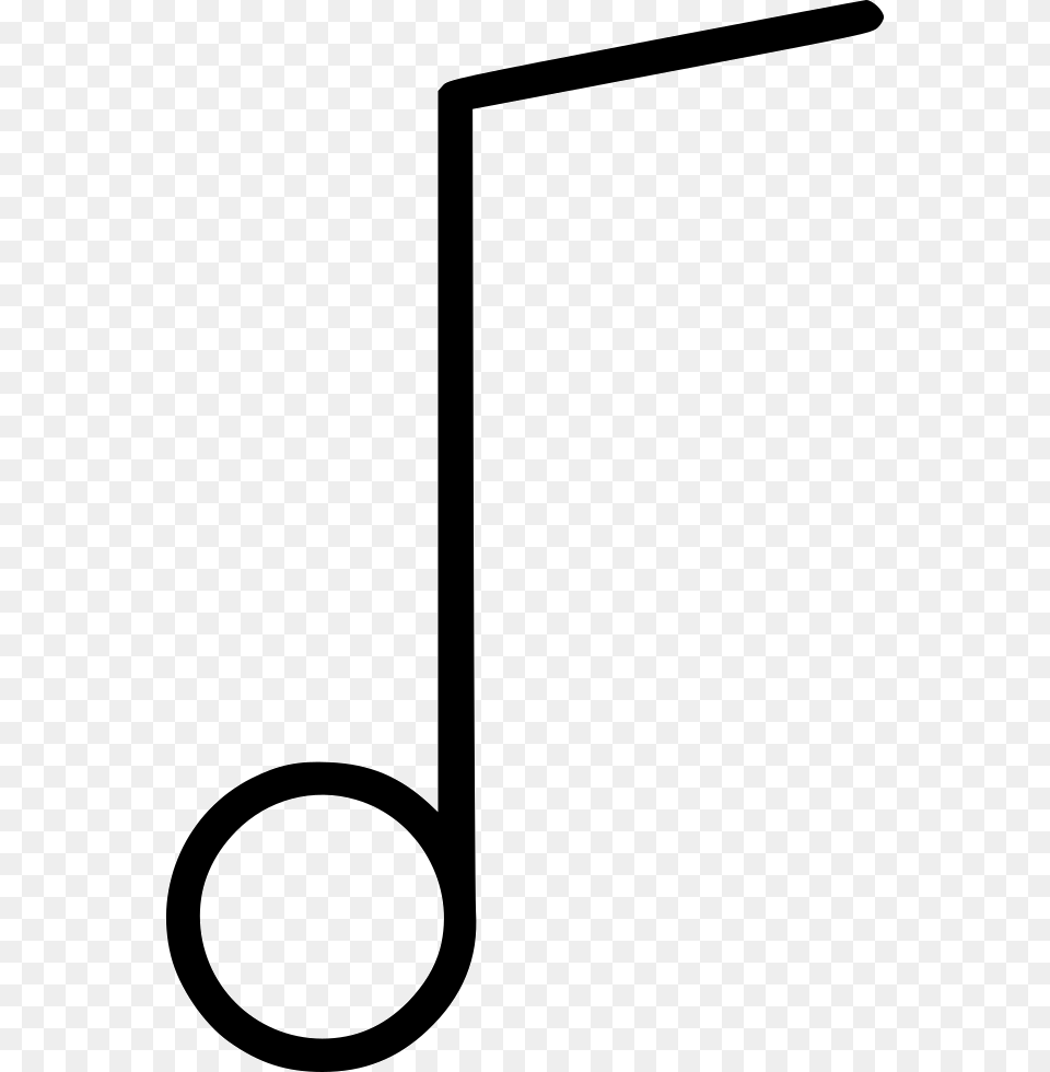 One Fourth Music Note Icon Free Png Download
