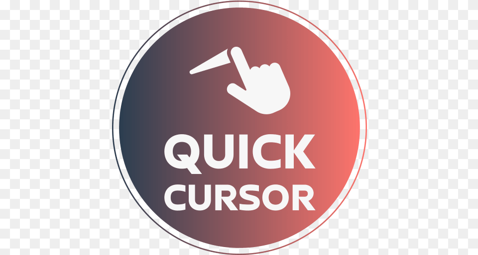 One Hand Mouse Pointer Apk App For Quick Cursor App, Logo Free Png Download