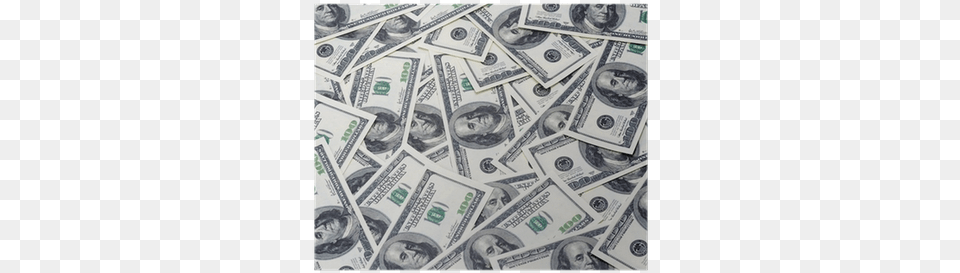 One Hundred Dollars Pile As Background Bellagio Hotel And Casino, Money, Adult, Person, Man Free Png