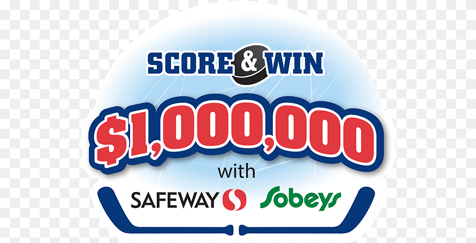 One Lucky Sobeys Safeway Shopper Is Selected As A Potential Safeway Eye Drops Redness Relief 05 Fl Oz, Logo, Food, Ketchup Png