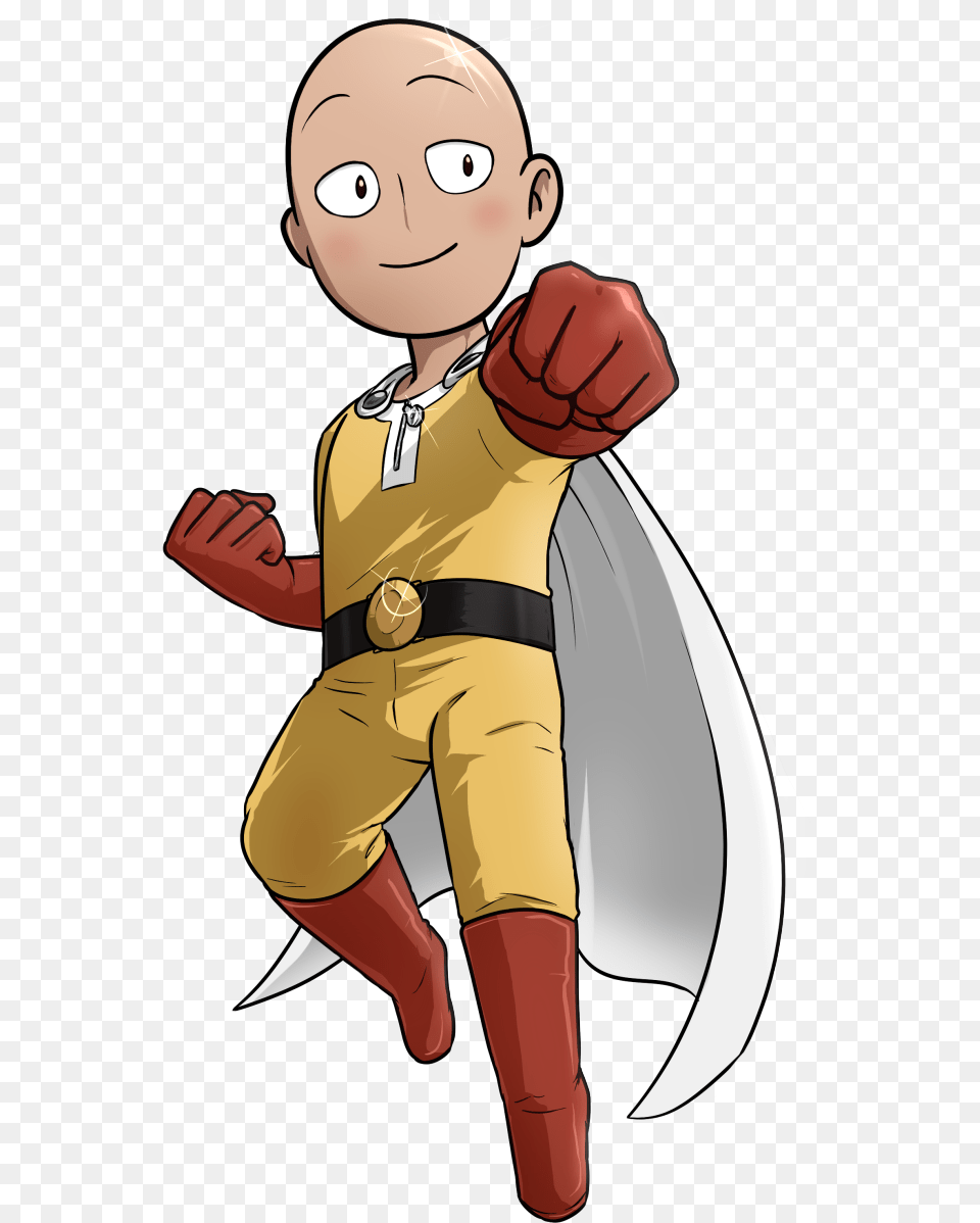 One Man Images Transparent Transparent Background One Punch Man Transparent, Baby, Person, Book, Comics Free Png Download