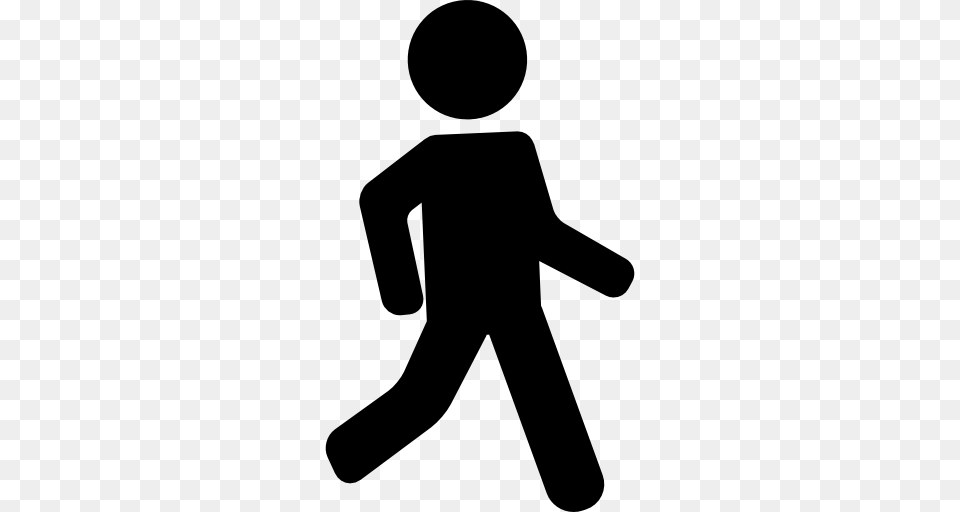 One Man Walking, Silhouette, Person Free Png