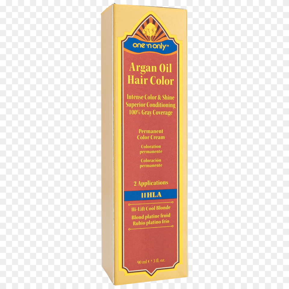 One N Only High Lift Cool Blonde Argan Oil Permanent Color, Bottle, Food, Seasoning, Syrup Png