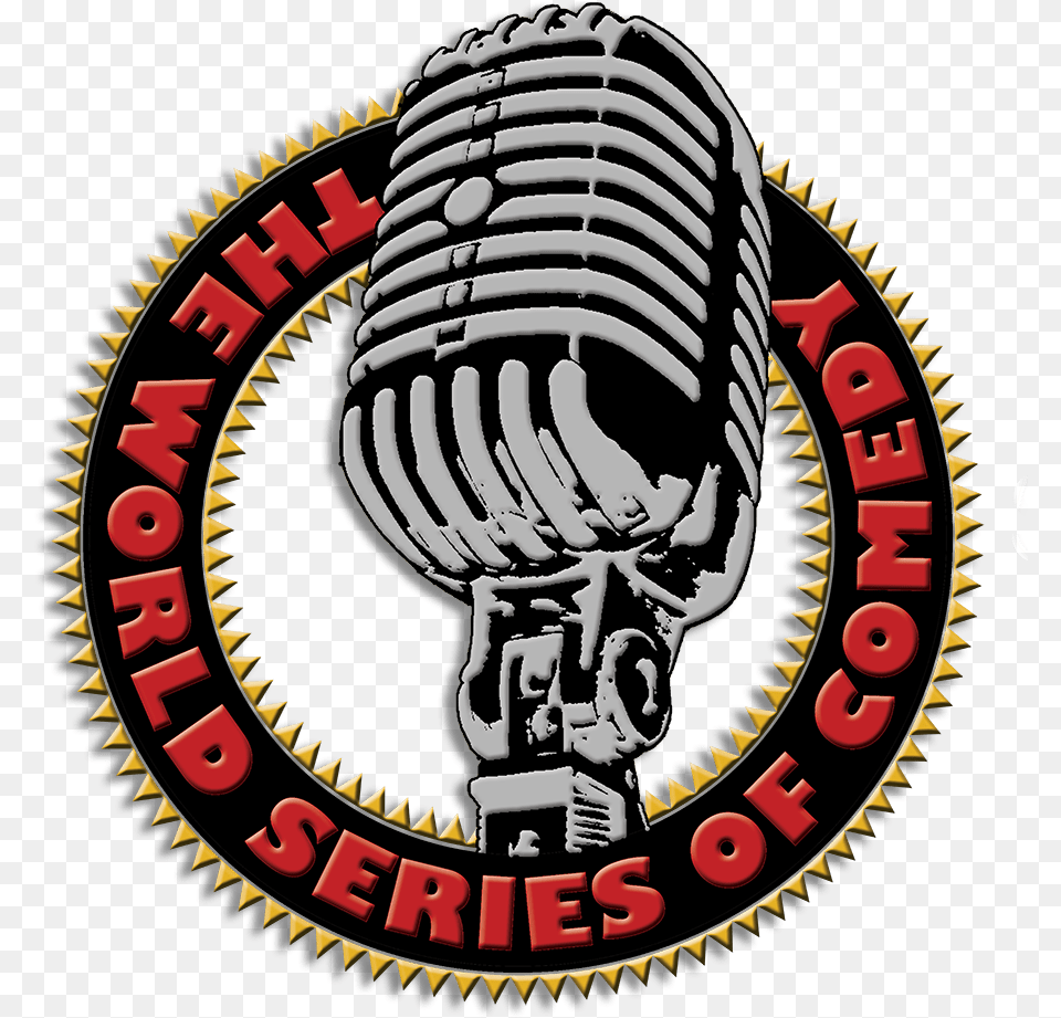 One Night Event World Series Of Comedy, Electrical Device, Microphone, Emblem, Symbol Png