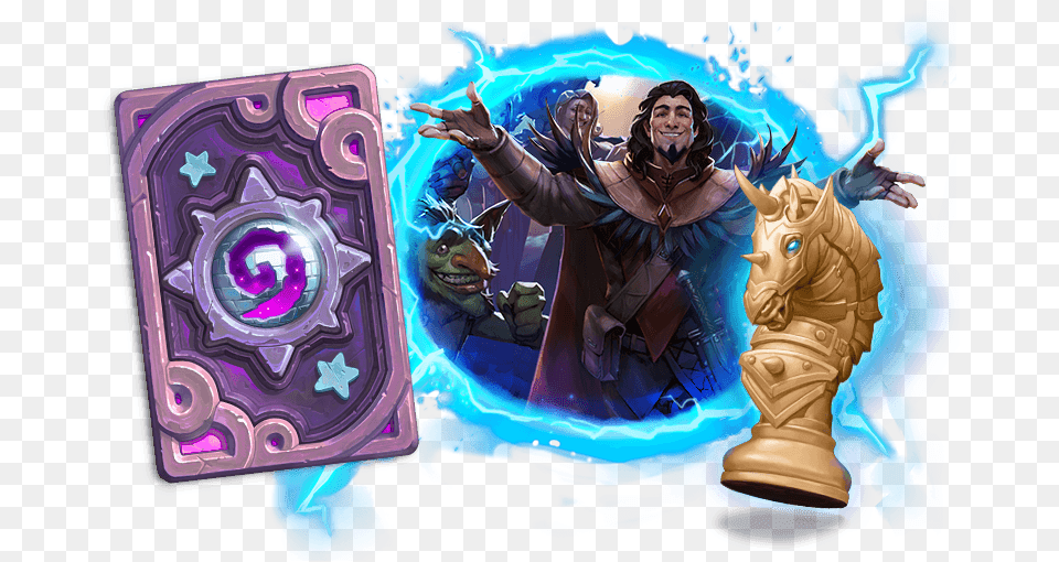 One Night In Karazhan Update Now Available In Hearthstone One Night In Karazhan, Adult, Art, Graphics, Male Free Transparent Png