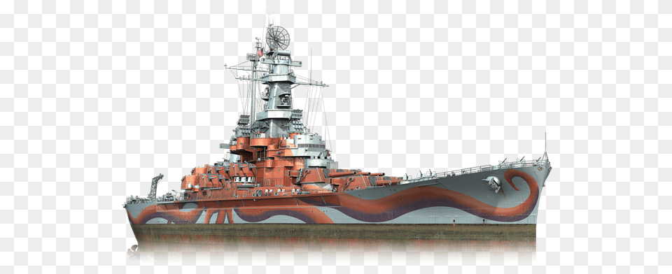 One Of A Series Of The South Dakota Class Battleships World Of Warships Alabama St, Cruiser, Military, Navy, Ship Free Png