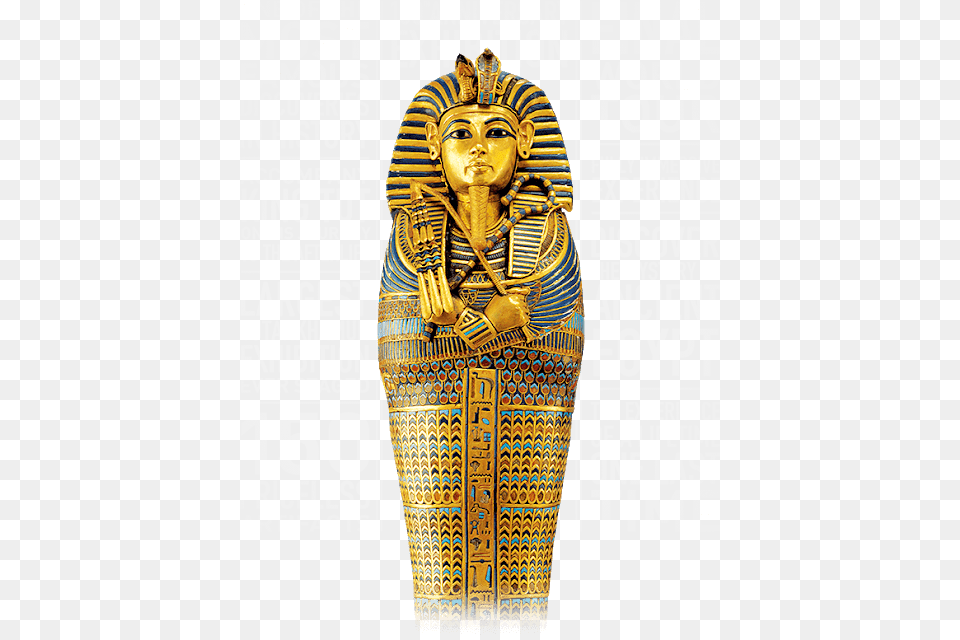 One Of Egyptquots Famed King Tutankhamunquots Golden Sarcophagi King Tut, Adult, Bride, Female, Person Free Png Download