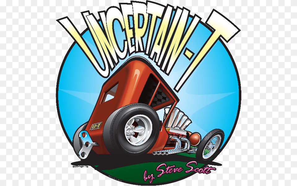 One Of My Favorite Illustrations By Hot Rod Artist, Wheel, Machine, Plant, Device Free Png