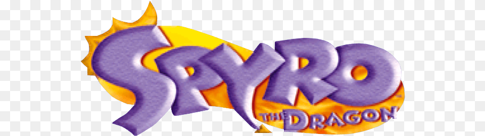 One Of Playstation39s Original Mascots Spyro The Dragon Spyro The Dragon Title, Text, Purple, Art Free Png Download
