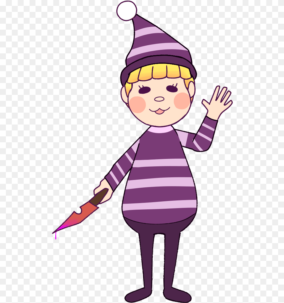One Of The Beta Hoshi Designs That Barely Look Like Ryoma Party Hat, Purple, Elf, Baby, Person Png Image