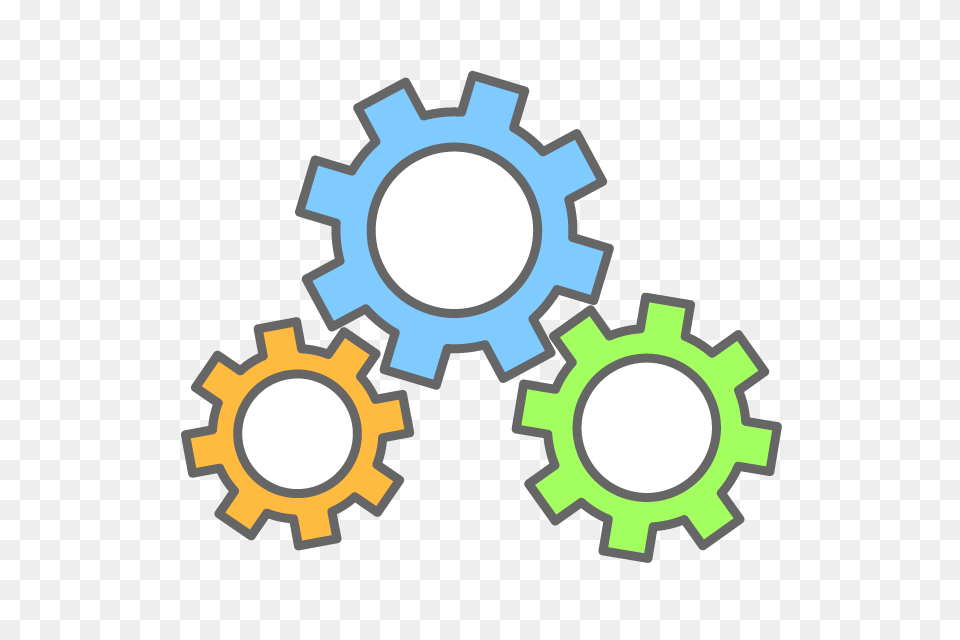 One Of The Gears, Machine, Gear, Bulldozer Png