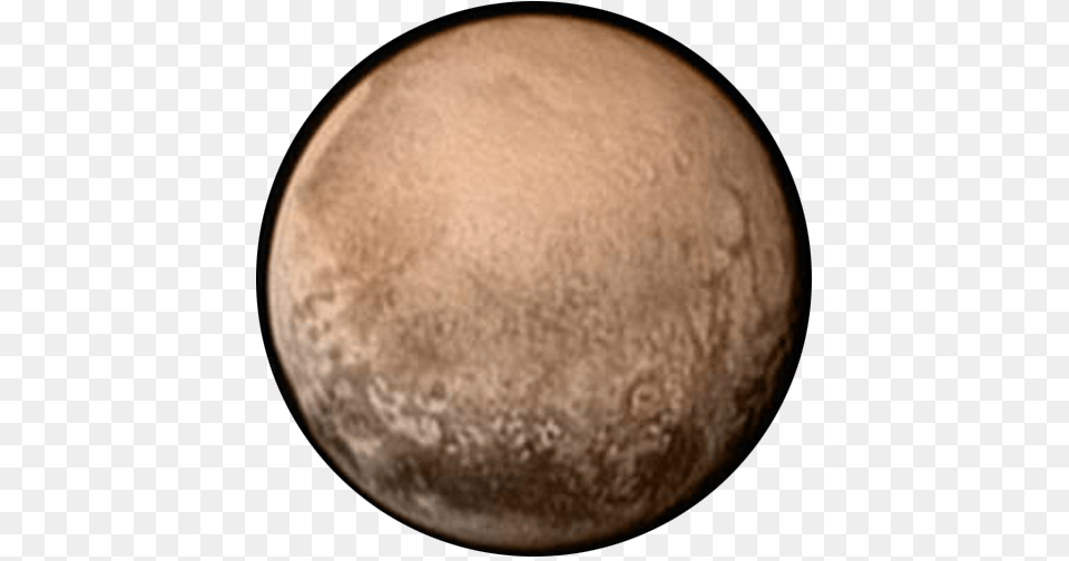 One Of The Latest Photos Of Pluto Taken By The New Poze Pluto Nasa, Sphere, Astronomy, Moon, Nature Free Png