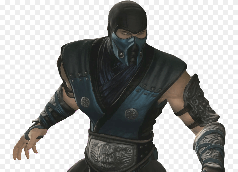 One Of The Original Mk Characters Sub Zero Is A Ninja Sub Zero, Adult, Male, Man, Person Free Png