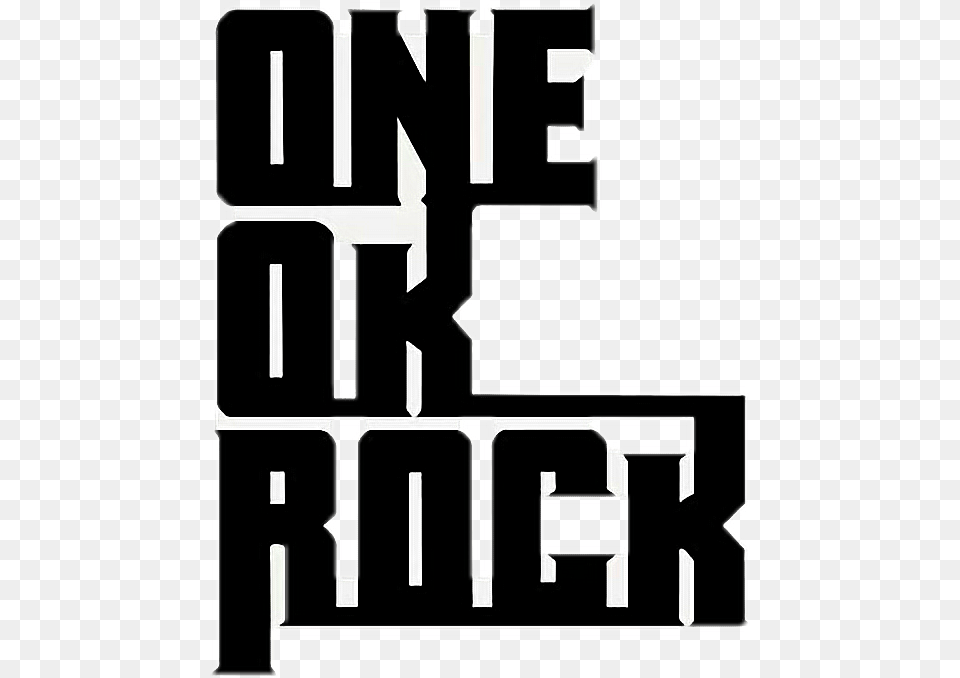 One Ok Rock Logo Transparent Download One Ok Rock, Stencil, Text, Cross, Symbol Png Image