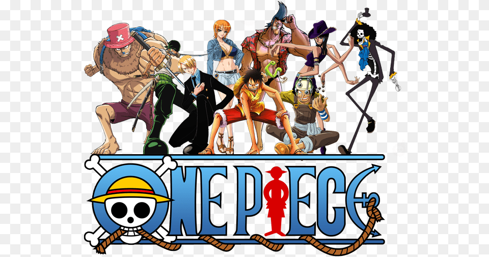 One One Piece Logo, Adult, Publication, Person, Woman Free Png Download