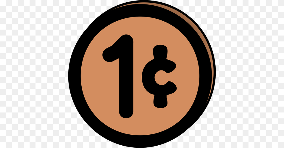 One Penny, Number, Symbol, Text, Astronomy Png Image