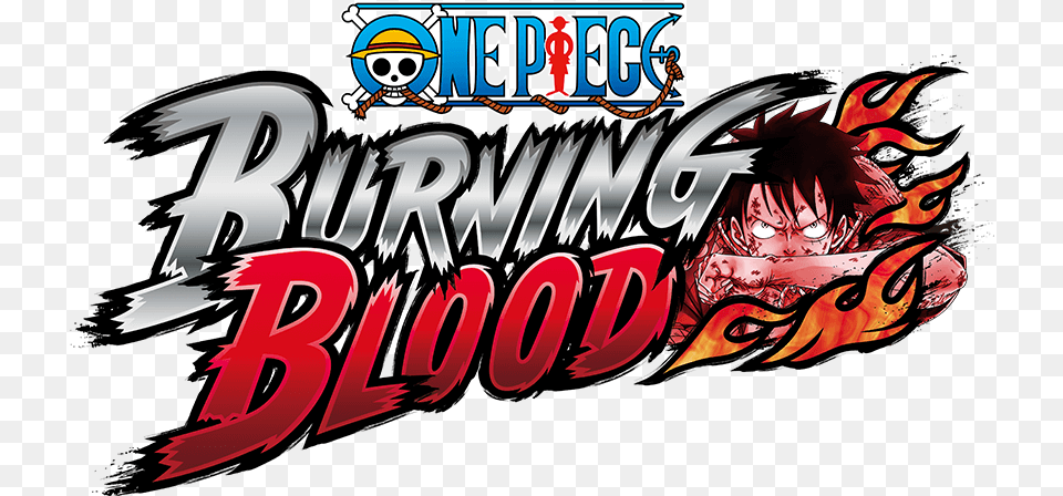 One Piece Burning Blood One Piece Burning Blood Title, Book, Publication, Comics, Dynamite Free Transparent Png