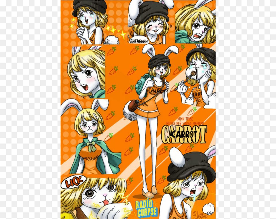 One Piece Carrot Tribut By Radiocorpse One Piece Carrot Sex, Book, Comics, Manga, Publication Free Png Download