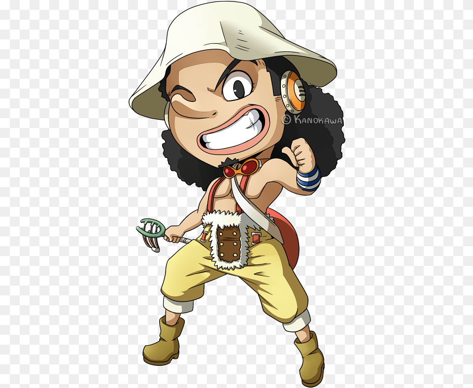 One Piece Chibi Clipart One Piece Chibi, Baby, Book, Comics, Person Free Png