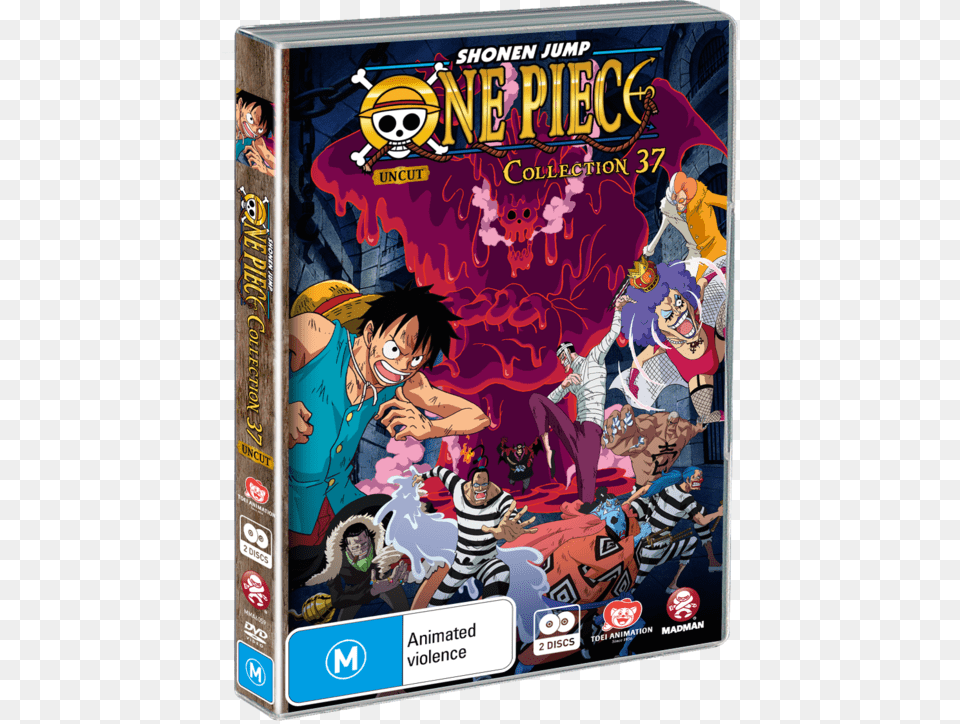 One Piece Collection 37 Eps One Piece Uncut Collection 37 Eps 446, Book, Comics, Publication, Person Free Transparent Png