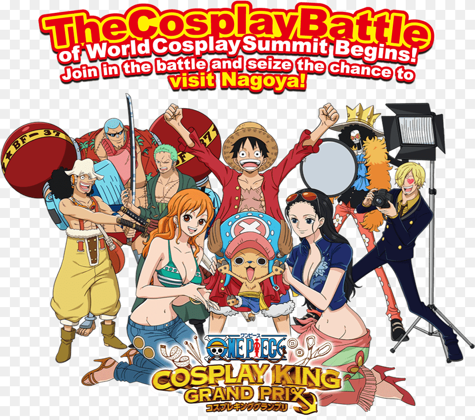 One Piece Cosplay King Grand Prix, Publication, Book, Comics, Adult Free Png