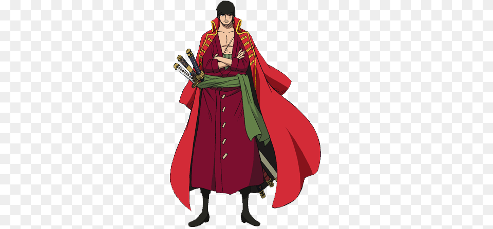 One Piece Film Zoro One Piece Film Z, Cape, Clothing, Fashion, Adult Free Png