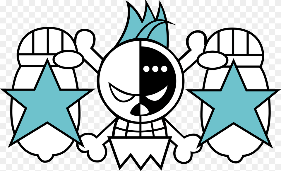 One Piece Franky Skull, Symbol, Star Symbol, Baby, Person Free Png Download