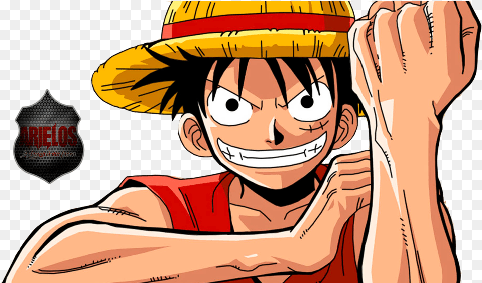 One Piece Free Cut Out One Piece Luffy Hd, Book, Comics, Publication, Person Png