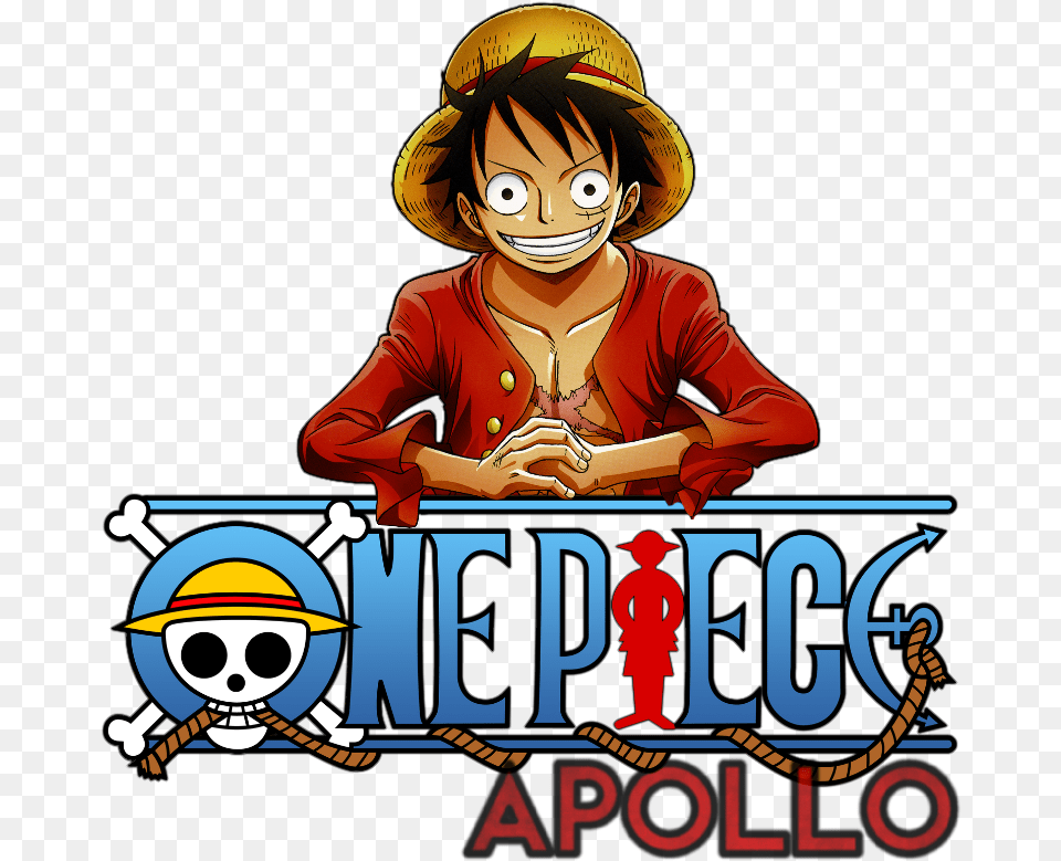 One Piece Logo, Publication, Book, Comics, Adult Free Png Download
