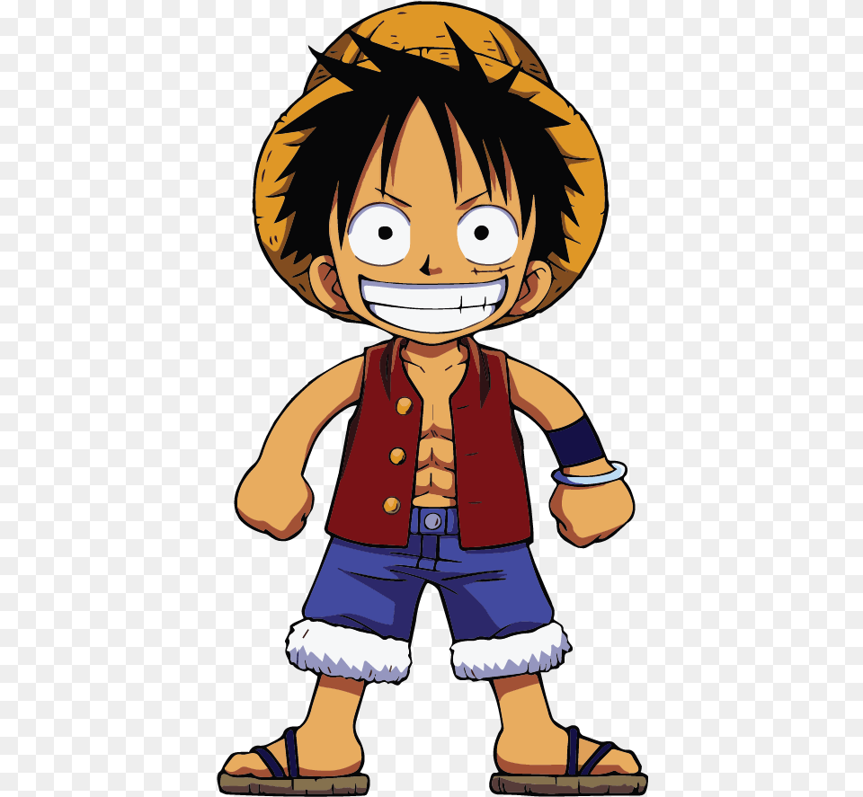 One Piece Luffy, Book, Comics, Publication, Baby Png Image