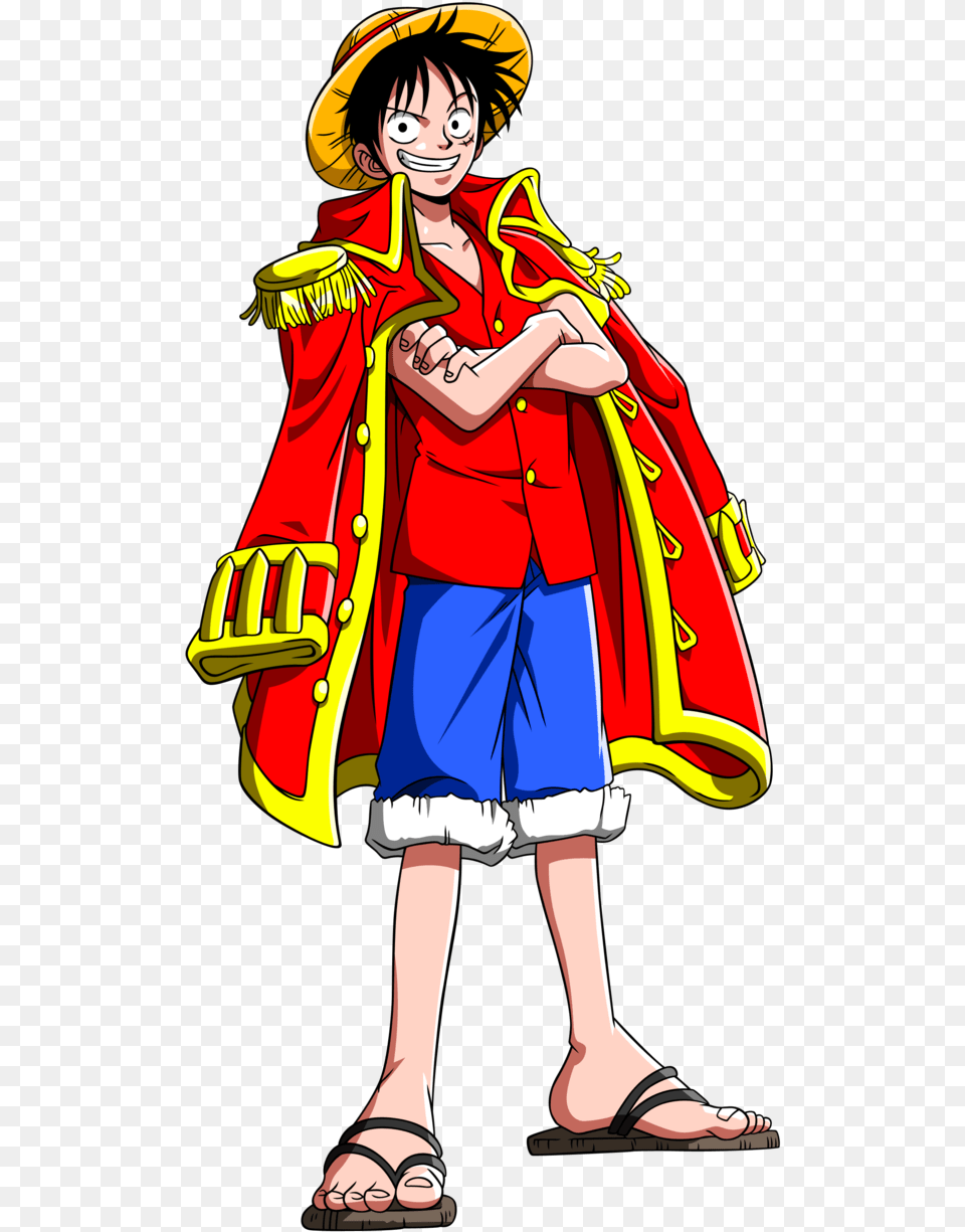 One Piece Luffy Captain, Adult, Book, Comics, Female Free Png Download