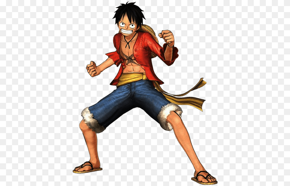 One Piece Luffy Clipart, Adult, Book, Comics, Female Free Png Download