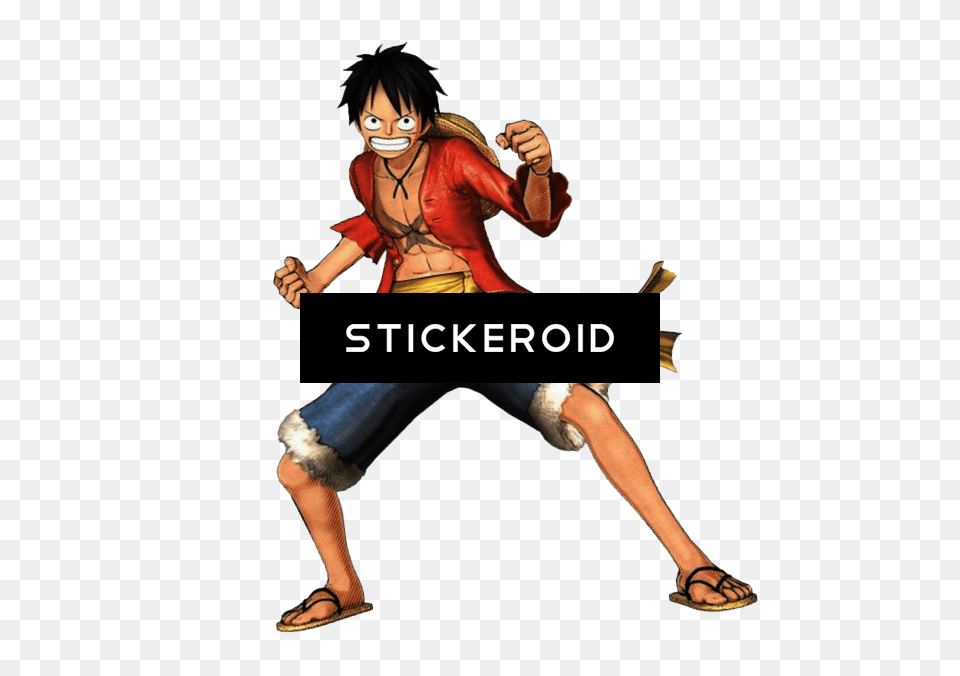 One Piece Luffy Clipart, Publication, Book, Comics, Adult Png Image