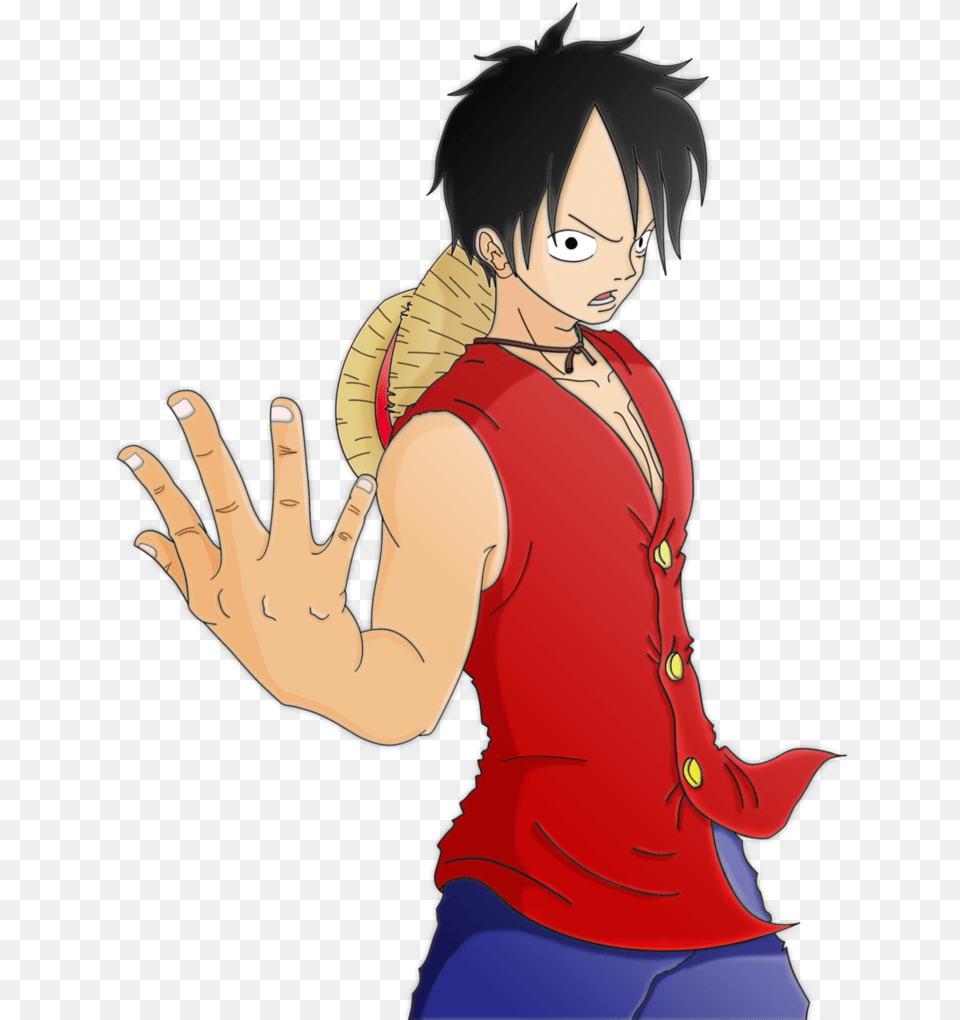 One Piece Luffy Come On One Piece Luffy Hd, Book, Comics, Publication, Baby Png Image