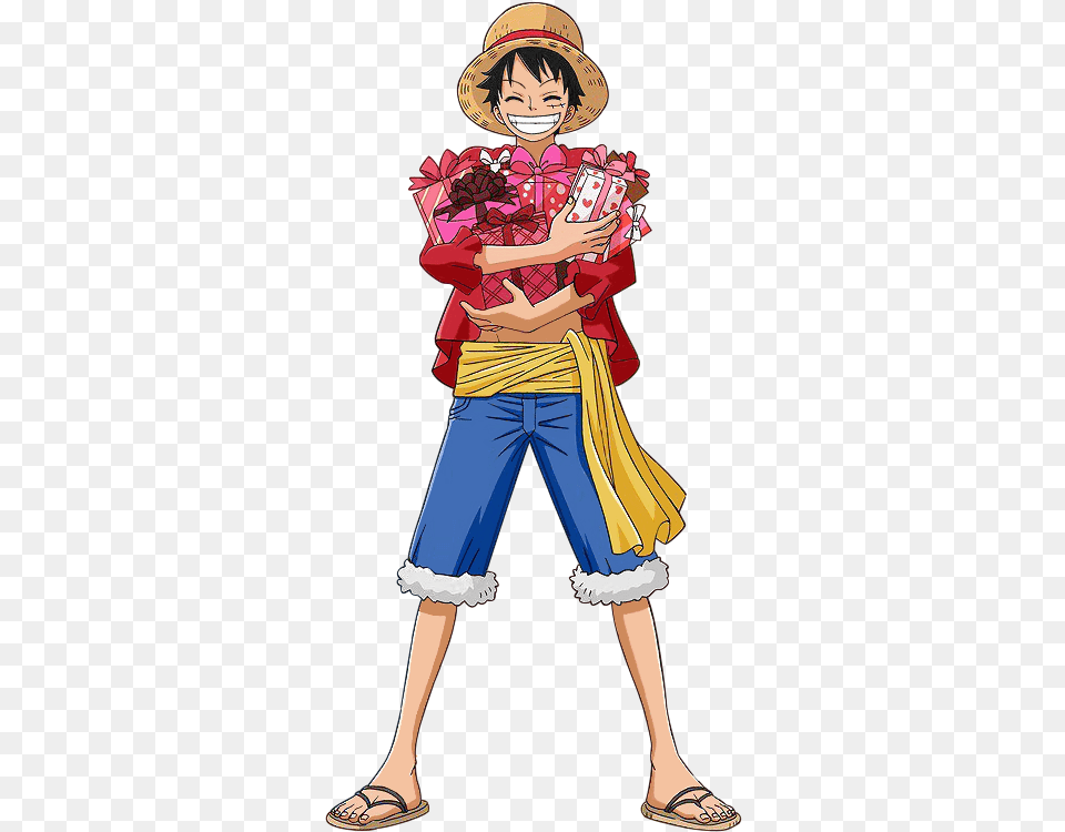 One Piece Luffy Valentine, Adult, Publication, Person, Female Free Transparent Png