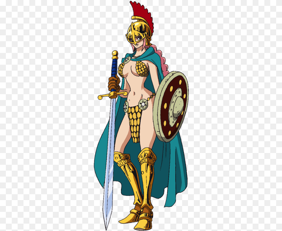 One Piece Major Allies Part Two Characters Tropes Rebecca One Piece Settei, Adult, Book, Comics, Female Free Png Download