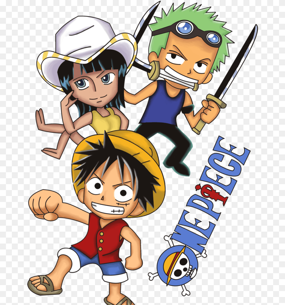 One Piece Monkey D Luffy Chibi Savannah One Piece Cute, Publication, Book, Comics, Baby Free Png Download
