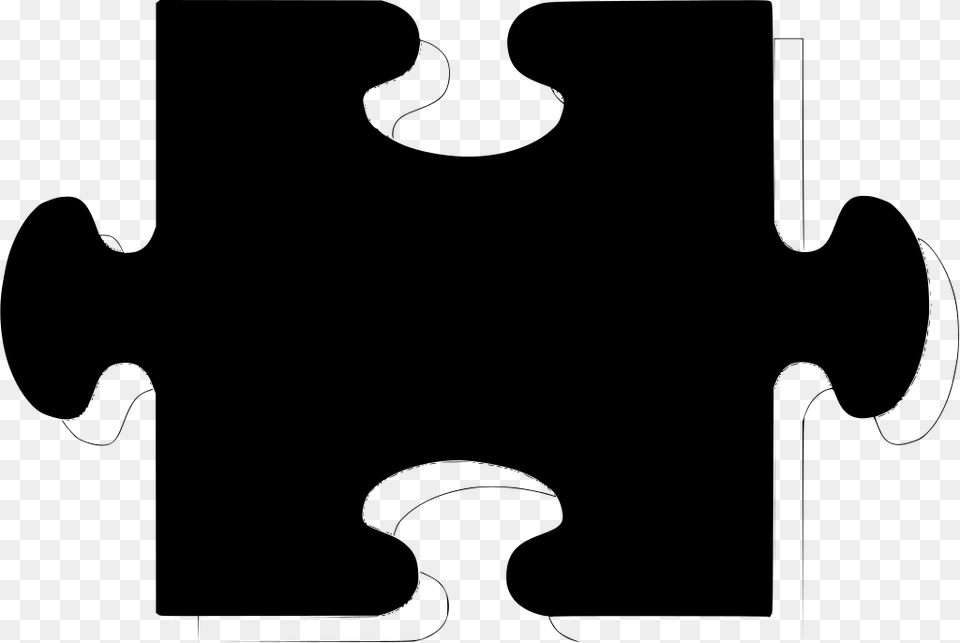 One Piece Of Puzzle, Gray Png