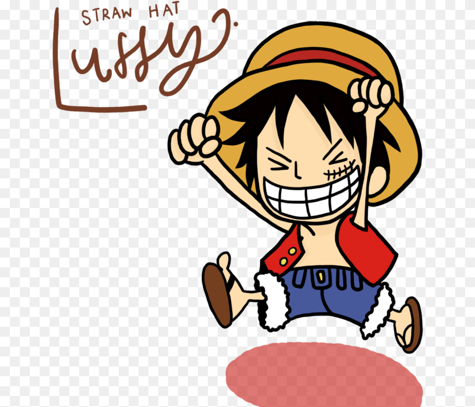 One Piece One Piece Cute Wallpaper Luffy, Book, Comics, Publication, Baby Free Png